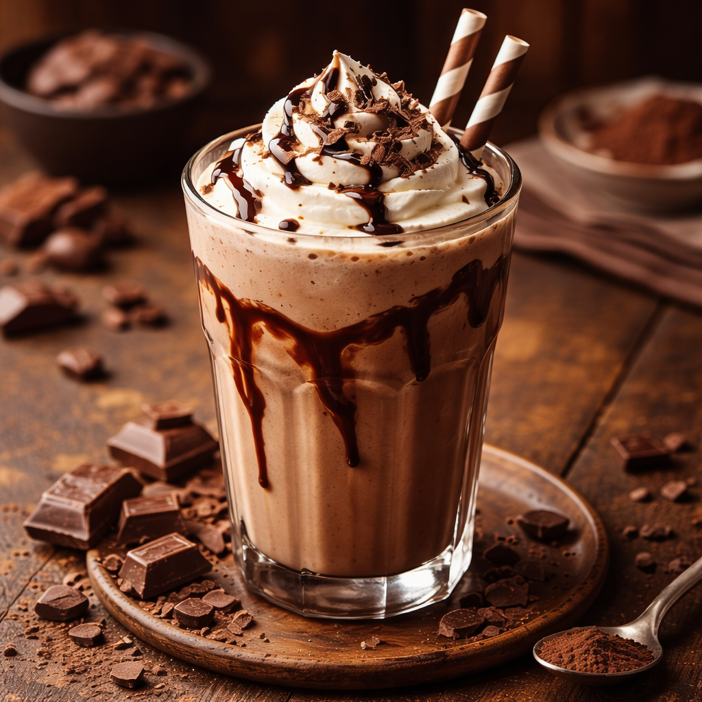 Chocolate Milk Shake creamy